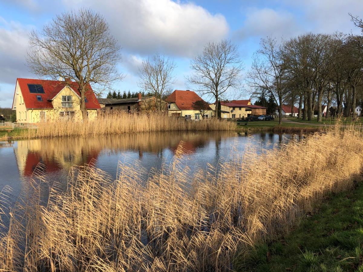 Ferienwohnung Refugium Raabenhorst im Landhaus am Haff Stolpe auf Usedom Exterior foto